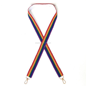Correa de Repuesto para Bolso Hecha a Mano por Pr Black, con Cuentas y Patrón de Confeti Colorido, para Bolsos Cruzados - Product Image 4