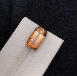 Pierre précieuse naturelle Topaze grise taille octogonale, pierre brute pour la fabrication de bijoux, excellente qualité rare - Product Image 6