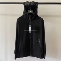 Sweat à capuche court hommes échantillon gratuit poids lourd éponge français surdimensionné épaule sérigraphié Streetwear à capuche pour hommes