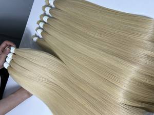 Vente en gros #60 en vrac de cheveux humains du Vietnam vierge cuticule alignée lâche vague naturelle profonde style fournisseur de cheveux de qualité - Product Image 3