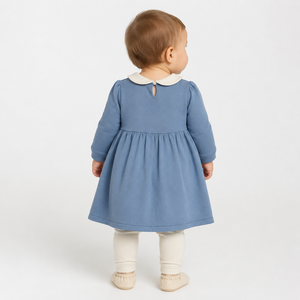 Haute qualité hiver bébé filles robe <span class=keywords><strong>de</strong></span> soirée conception 100% coton pomme brodé noël bébé fille <span class=keywords><strong>pull</strong></span> - Product Image 3