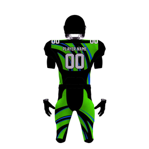 Uniforme de football américain court, haute élasticité, respirant, vente en gros, avec patch brodé personnalisé, logo d'équipe, résistant aux rayures, équipement de gridiron - Product Image 2