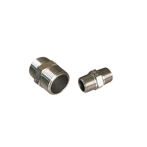 Boquilla hexagonal de acero inoxidable de alta calidad, 3/8 '-4', superficie lisa, logotipo de embalaje personalizado, accesorios de tubería ODM/OEM para varios - Product Image 2