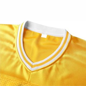 Camiseta de Rugby Corta de Alta Calidad, 100% Poliéster, Tejido Transpirable con Textura de Malla, Detalles de Costura Premium, Personalizable, Estilo Americano - Product Image 4