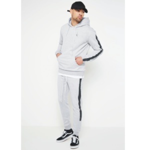 Pantalon de survêtement de jogging en polaire technique empilée pour hommes unisexe avec logo personnalisable Costume d'été grande taille XL écologique Commande minimum 2 pièces - Product Image 5