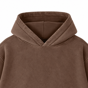 Sudadera con Capucha Extra Grande de Felpa Premium, Sudadera de Algodón, Marca Personalizada, Etiqueta Privada, Fabricante de Ropa OEM ODM - Product Image 4
