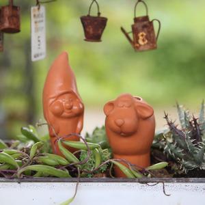 Dispositivo de Riego Automático de Terracota con Forma de Animal para Plantas |   Herramienta para Regar el Jardín |   Estaca Decorativa con Forma de Animal para Macetas - Product Image 5