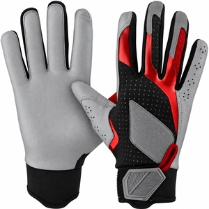 Gants de frappe sportifs de qualité supérieure, robustes et résistants |   Crème marine Polyester/Coton Cuir Fermeture auto-agrippante ambidextre Respirant - Product Image 6