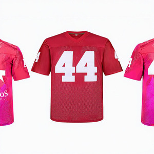 Maillot de football américain performant en maille, tissu respirant, uniforme de football confortable pour l'entraînement et la pratique - Product Image 2