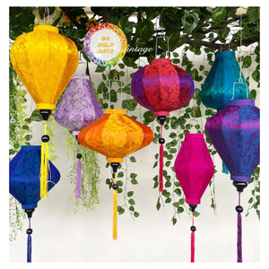 Nouvel article 2026 : Lanternes en soie vietnamiennes pour le Festival de la Lune – Formes personnalisées et colorées - Caryln - Product Image 6