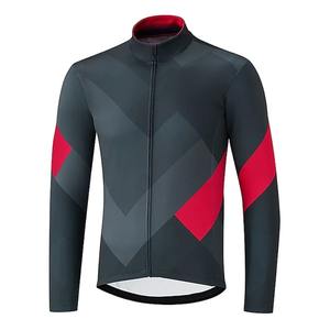 Camisetas de Ciclismo Deportivas Sublimadas Personalizadas de Alta Calidad, 100% Poliéster, Secado Rápido, Anti-UV, Manga Larga para Hombre, con Logotipo y Empaque Personalizados - Product Image 1