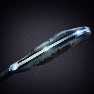 มีดล่าสัตว์ทำมือระดับพรีเมียมพร้อมโลโก้สั่งทำพิเศษ – ใบมีดเหล็กคาร์บอนสูง |   ผู้ผลิตมีด OEM ประเทศปากีสถาน - Product Image 4