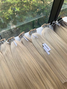 Prix de gros en vrac Extensions de cheveux de luxe vietnamiens 60 Ash Donor à double tirage 100g avec toutes les longueurs et couleurs de teinture appropriées - Product Image 2