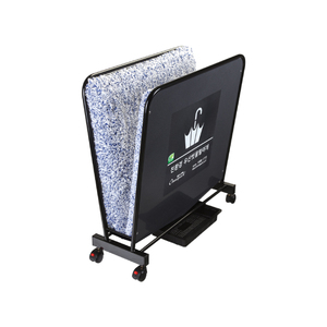 [OPT-PG(CB)] Tapete de Microfibra Ecológico para Secar Paraguas, Gestión de la Humedad, Prevención de Pisos Mojados, Bandeja de Agua de Gran Capacidad - Product Image 1