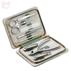 High Quality Stainless Steel Box Luxurious 7 1 <b>Pedicure</b> <b>Set</b> Professional 8-Piece Nail Clippers Featuring - Product Image 1