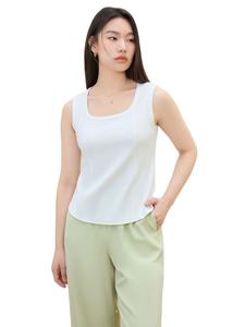 Plus Size Summer Essential Layering Knitted Tank Versatile Inner <b>Top</b> Transition Breathable High Quality Women Tank <b>tops</b> - Product Image 5