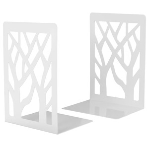 Juego de 2 sujetalibros de metal con diseño de mariposa chapados en oro, diseño escultural contemporáneo para decoración del hogar u oficina. - Product Image 3
