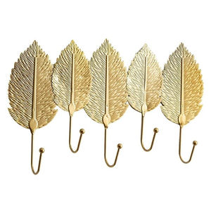 Nuevo y Exclusivo: Ganchos Autoadhesivos de Madera/Metal para Decoración de Sala de Estar, Hogar u Hotel, Diseño Moderno y Lujoso, Montaje en Pared - Product Image 4