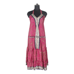 Vestido Maxi Bohemio de Verano 2026, Estilo Boho Occidental, Vestido de Tirantes Finos, Moda Chic Europea para Mujer, en Seda - Product Image 3