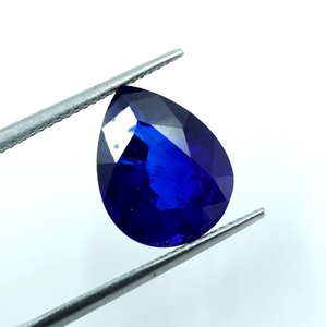 HAYAAT GEMS - Zafiro Azul Corte Pera de 6.40Ct - Zafiro Suelto Facetado de 13.5x11x6mm para Joyería - Product Image 6