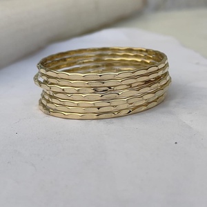 กำไลทองเหลืองดีไซน์ใหม่ เหมาะสำหรับงานปาร์ตี้ งานแต่งงาน และงานออฟฟิศ กำไลทองเหลืองชุบทอง - Product Image 6