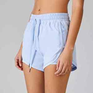 Shorts Deportivos de Verano para Mujer, Elásticos, de Cintura Alta, Transpirables, de Secado Rápido, para Yoga y Deportes al Aire Libre, Leggings de Yoga con Cintura Elástica - Product Image 2