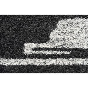 Juego de alfombras Granada Fable Area en Black Charcoal Chocolate Grey Ivory White-Polipropileno - Product Image 3