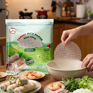 Papier de riz vietnamien – Directement du fabricant, certifié FSSC, HALAL, ISO, HACCP, approvisionnement B2B mondial - Product Image 1