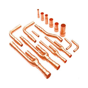 Raccords VRV Refnet prêts à être expédiés pour les systèmes CVC |   Raccords de branche en cuivre pour climatisation VRV/VRF, raccords Refnet VRV - Product Image 1