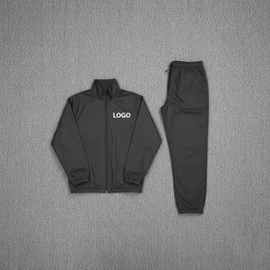 Conjuntos Deportivos de Moda Unisex en Poliéster/Nailon, Estampados o Lisos, de Dos Piezas con Cierre, Chándales de Primera Calidad con Logotipo Personalizado - Product Image 6