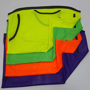 Camiseta de Entrenamiento de Fútbol Personalizable al por Mayor, Grupo de Edad Adultos, Servicio OEM Disponible, Chaleco sin Mangas de Malla - Product Image 3