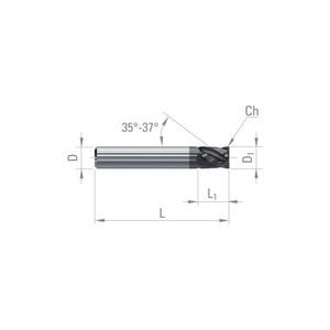 DIXI 7804 Frese 2 dimensioni serie corta - Product Image 1