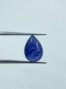 Tanzanita Natural de Primera Calidad en Forma de Pera, Color Azul Real, 6.14 Quilates, 9.70x13.20 mm - Product Image 2