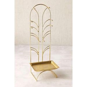 Elegant Design Luxury Jewelry Stand <b>Decoration</b> For Home Tabletop Accessories Gold Finish Antique Trays Base - Product Image 5