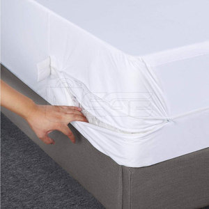 Funda de colchón impermeable premium con construcción de poliéster duradero, protector de colchón de poliéster - Product Image 6