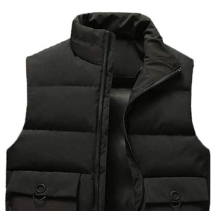 Mens High Quality <b>Gilet</b> Jackets <b>Hooded</b> Sleeveless Fashion Wear Gents Puffer Vest Men's Down Coat Vests Custom Logo Winter OEM - Product Image 3