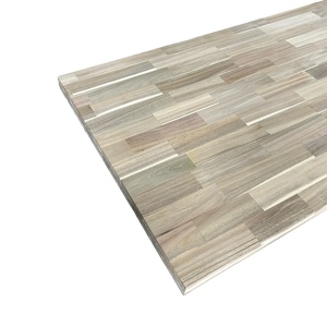 Paneles de unión de dedo de pegamento sin terminar para uso en cocina opciones de color de cera de madera - Product Image 1