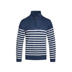 Sudadera Personalizada con Cierre de Cremallera, a Rayas, Transpirable, para Otoño, para Hombre, con Tejido Cómodo y Corte Regular - Product Image 2