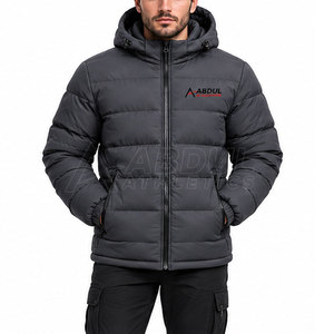 Chaqueta Acolchada de Alta Calidad para Hombre, Ropa de Invierno Cálida, Chaqueta Acolchada con Cremallera para Uso Diario y Clima Frío - Product Image 4