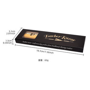 IKZARSA Rasoir jetable à lame coulissante, manche en plastique ABS, lame en acier inoxydable, pour le corps et le visage, usage professionnel, lame unique - Product Image 6