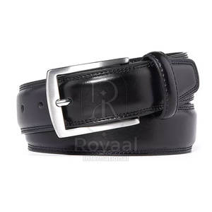 Cinturones de Cuero para Hombre con Diseño Único y Logotipo Personalizado, Cinturones de Cuero Genuino de Alta Calidad a Precio Económico, Hechos en Pakistán - Product Image 2