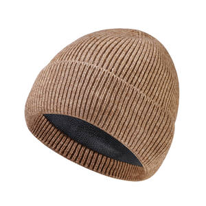 Gorro de Invierno para Hombre y Mujer, Forrado de Felpa, Suave y Cálido, Gorro de Punto, Gorro con Puño para Esquí 2026 - Product Image 5