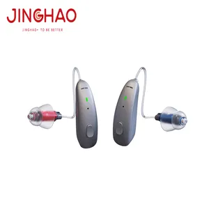 Bluetooth Rechargeable Digital Ric Ear Wireless Hearing Aid