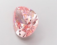 Diamant CVD de 10,23 carats, taille poire, rose vif fantaisie, clarté VS2, polissage excellent, diamant de laboratoire non monté, certifié IGI, ultime