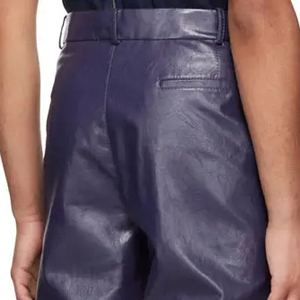 Wholesale Fashion Real <b>Leather</b> unisex Casual Pant High Quality Long Pants Genuine <b>Leather</b> Pants - Product Image 5