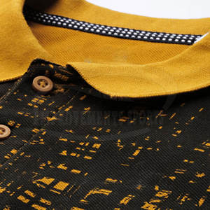 Ropa informal de etiqueta privada para hombre, polos estampados, ropa transpirable para hombre, polos estampados - Product Image 5