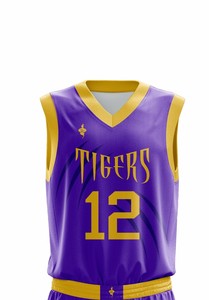 Uniforme de Baloncesto Estampado de Ajuste Flexible, Tela Ligera y Transpirable, Color y Diseño Personalizados, Unisex, para Todas las Temporadas - Product Image 6
