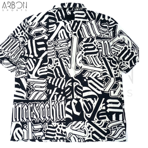 Buen Proveedor, Camiseta de Manga Corta Extra Grande para Hombre, con Pantalones Cortos, Estampado Gráfico Gótico Abstracto, Tela de Algodón Premium, Verano - Product Image 2