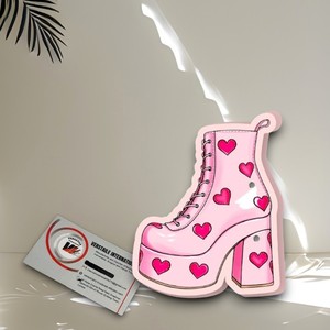 Custom Magnetic Pink Heart Shoes Tiles Eyelash Extension Pallet New Heart <b>Square</b> Flower Acrylic Lash Tile Artists Beauty <b>Tool</b> - Product Image 5
