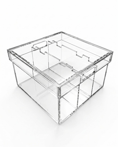 Modern for Acrylic Luxury Bag Case <b>Display</b> <b>Box</b> for High-End Handbags with Sleek Transparent Design Enhances Any Decor - Product Image 6